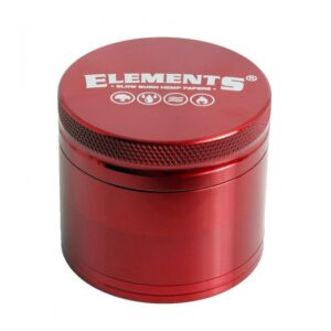 Elements Grinder Mini Red 4PART 38mm