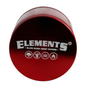 Elements Grinder Mini Red 4PART 38mm