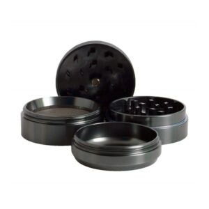 ChampHigh - Aluminum Grinder 4PART 50mm Black