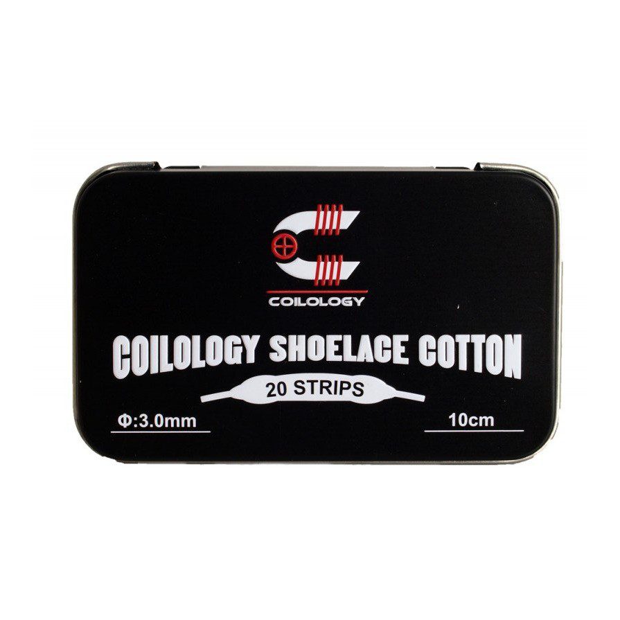 Coilology - Shoelace Cotton 3mm 10cm 20τμχ Coilology - Shoelace Cotton 3mm 10cm 20τμχ