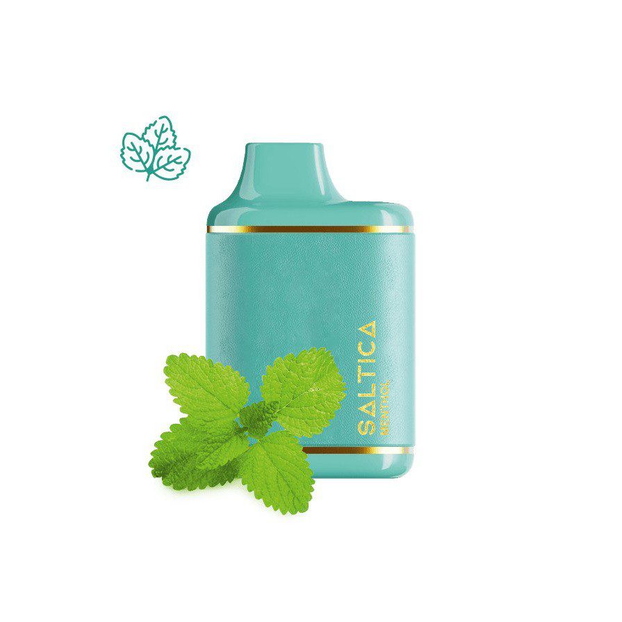 Saltica Leather 7000 Puffs Menthol 15ml 0mg Disposable Saltica Leather 7000 Puffs Menthol 15ml 0mg Disposable