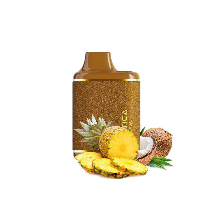 Saltica Leather 7000 Puffs Pina Colada 15ml 0mg Disposable Saltica Leather 7000 Puffs Pina Colada 15ml 0mg Disposable