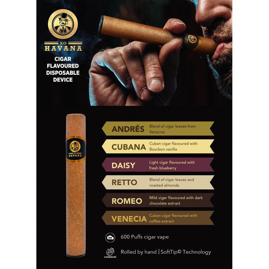 XO Havana - Andres 20mg 2ml XO Havana - Andres 20mg 2ml