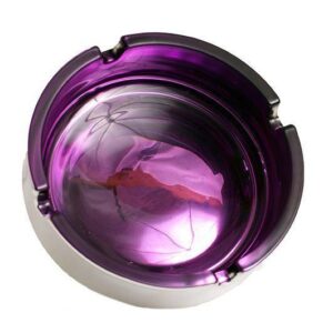 Atomic Γυάλινο Σταχτοδοχείο - Purple