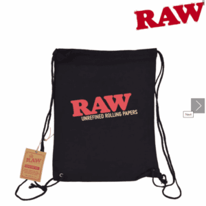 RAW Drawstring Bag Black