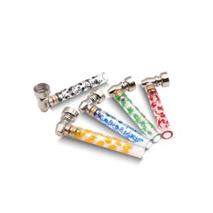 OLYMPUS® Γυάλινη Πίπα Hemp Mix Designs 9.5cm